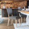 Clayton Grey Fabric Dining Chair